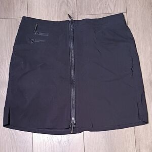 Jamie Sadock Black Mini Skirt with Zipper